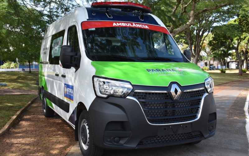 Prefeitura Municipal de Astorga entrega ambulância 0km equipada para o Departamento de Saúde