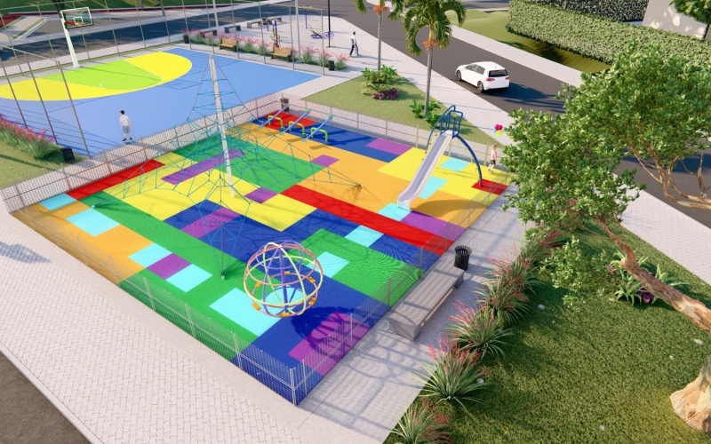 Prefeitura divulga projeto da nova praça do Jardim das Torres
